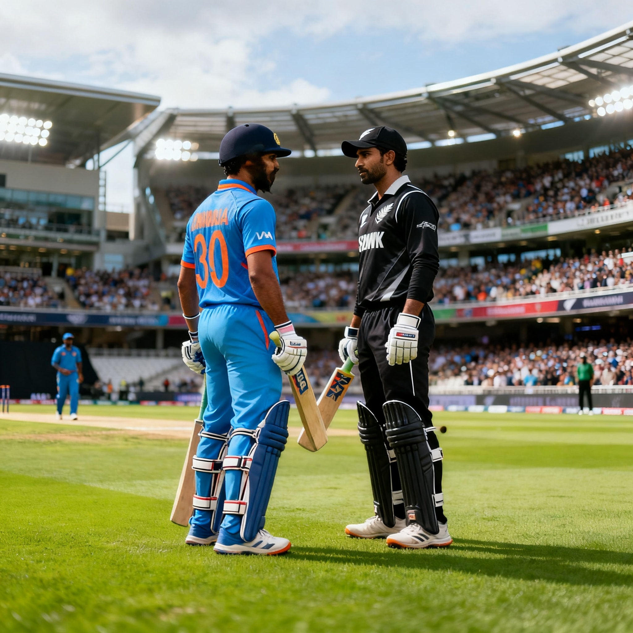 New Zealand and India